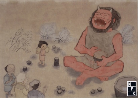 鬼がくれ山のソバの花2